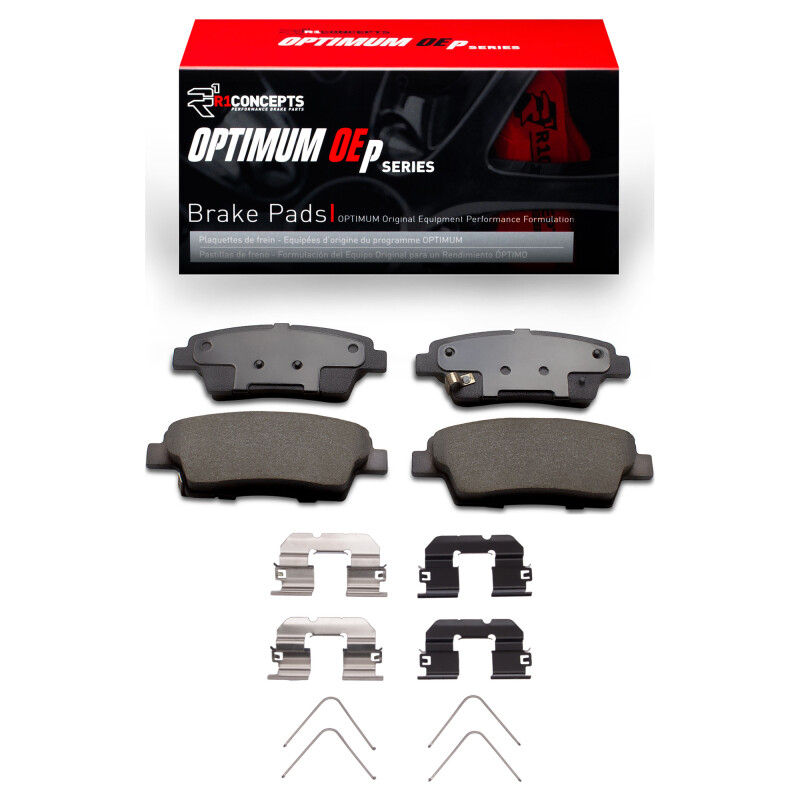 Genesis G80 Brake Pads - Rear - R1 Concepts - Optimum OE - `18-`20